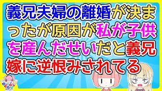 【2ch】義兄夫婦が離婚した原因が私のせいだと義兄嫁に逆恨みされてる【2ch面白いスレ 5ch 2chまとめ】