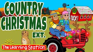 Country Christmas 🎄 Christmas Songs for Children 🎄Christmas Songs by The Learning Station