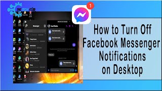 How to Turn off Facebook Messenger Notifications on Desktop|| Easy Way