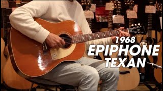 EPIPHONE FT-79 TEXAN Cherry Red 1968 Vintage - ヴィンテージ エピフォンのレアカラー チェリーレッド テキサン