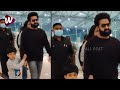 ఎన్టీఆర్ కొడుకులు🥰 jr ntr with his family exclusive visuals at hyderabad airport wall post