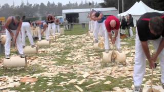 Wood Chopping at Methven Show 2011