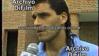 Alejandro Mancuso talks about Diego Maradona 1994 FOOTAGE ARCHIVE