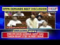 parliament session showdown sloganeering continues in the parliament over neet paper leak issue