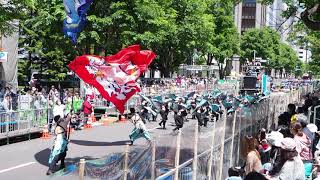 【4K】東海大学～祭屋～ ★YOSAKOIソーラン祭り2022/大通北パレード会場/2022.06.12/OLYMPUS