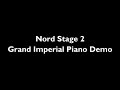 yamaha s90es vs. roland rd 300nx vs. nord stage2 grand piano demo