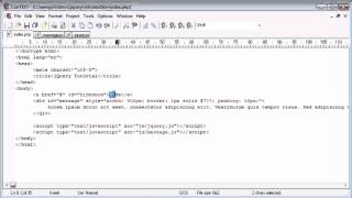 jQuery Tutorial 47 Hide Show a DIV