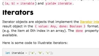 JavaScript Iterables and Iterators