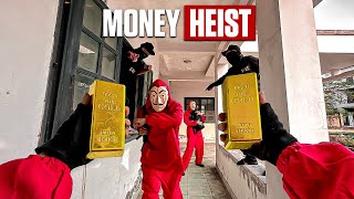 Money Heist Parkour vs POLICE Escape Chase || ''NO ENDING'' (Epic Live Action POV) 2.0