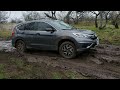 honda crv off road mudding trail driving