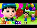 Balloon Song | Children's Music | Nursery Rhymes & Kids Songs | Baby Cartoon - Farmees