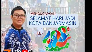 SELAMAT HARI JADI KOTA BANJARMASIN KE-498 Tahun , 24 September 2024.