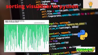Sorting Visualizer Project | Python | Pygame | WithCode | TechProject
