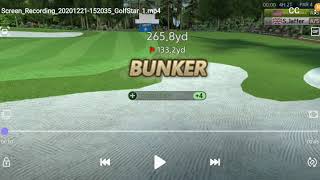 Golfstar (Hitting green from bunker with distance)