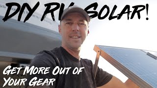 Expandable RV Solar Setup First Step! DIY Solar Suitcase.