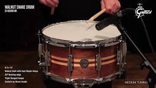 Walnut Snare Drum Gretsch 14\