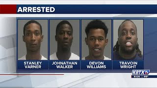 Houston men arrested in Brazos County, accused of robbing ATM
