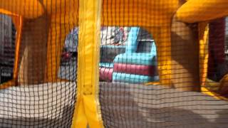 15 x 15 Inflatable Dino Bounce House Moonwalk Jumper Dayton Cincinnati Rental