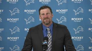 New Lions head coach Dan Campbell: 'We're going to bite a kneecap off'