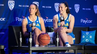 Emily Bessoir and Angela Dugalić Press Conference | 2023 Pac-12 Women’s Basketball Media Day | UCLA