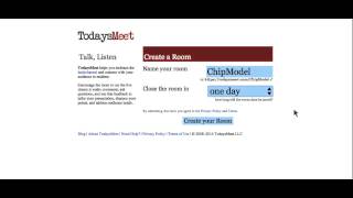 TodaysMeet Tutorial