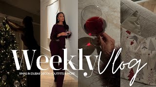 weekly vlog! decorating for christmas + doctor update + xmas in dubai \u0026 more | allyiahsface vlog