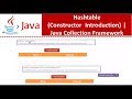 Hashtable (Constructor  Introduction) | Java Collection Framework