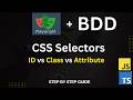 Learn CSS Selectors for Playwright | ID, Class, Attribute, Parent Child | For absolute beginners