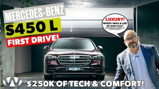 Mercedes-Benz S450 L - pure LUXURY! | Wheels Australia