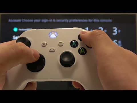 Xbox Series S – How to configure passkey