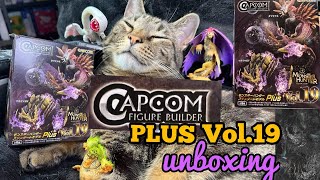 Unboxing with Cats! Capcom Figure Builder PLUS vol 19 FULL BOX SET REVIEW Oct 2021