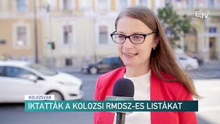 Iktatták a kolozsi RMDSZ-es listákat – Erdélyi Magyar Televízió