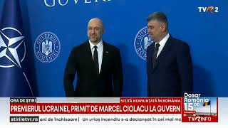 Din culisele vizitei fulger efectuate de premierul Ucrainei, Denîs Șmîhal, în România