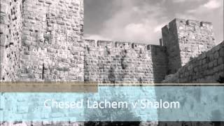 FOZ 25 Chesed Lachem v'Shalom