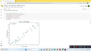 Prediction Using supervised Machine learning model