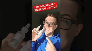 $15 ANTI AGING MIRACLE - Argireline + Matrixyl = Botox Results #shorts