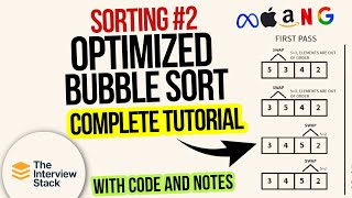 Optimized Bubble Sort | Sorting Algorithms | Sorting#2