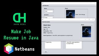 Make Job Resume in Java