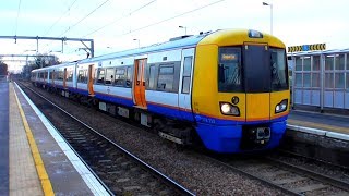 London Overground 378232 on the GOBLIN - First Electric Passenger Train in Service - 31/01/19