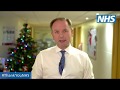 A Christmas thank you message to the NHS from Simon Stevens