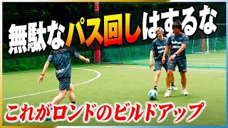 【プレスを断ち切れ】勝てる状況をつくる。ロンドのビルドアップを教えます