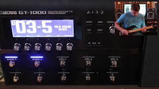 BOSS GT-1000 all presets back to back