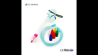 Adjustable Venturi Oxygen Mask 7 Colors Adult Pediatric Infant