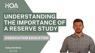 Understanding the Importance of a Reserve Study!!!