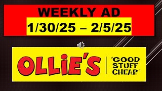 OLLIES BARGAIN WEEKLY AD 1/30/25 - 2/5/25