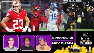 Episode 121: CMC returns but 49ers struggle and will Chiefs go unbeaten?