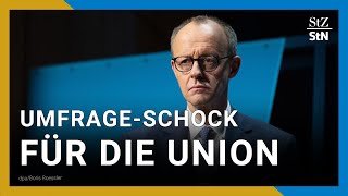 Bundestagswahl: Union verliert laut ZDF-Umfrage | Linke und AfD legen zu