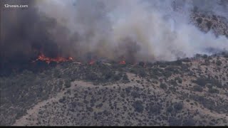 Telegraph Fire forcing Miami, Arizona residents to evacuate