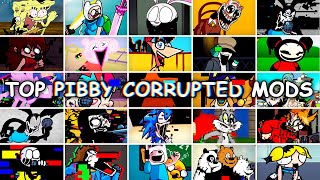Top Pibby Corrupted Mods of All Time - Friday Night Funkin' - ALL PIBBY MODS