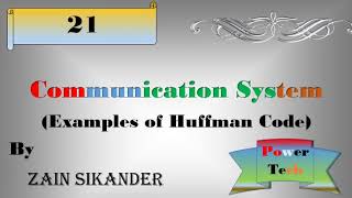 Huffman Coding Algorithm | Technique for binary system | Examples | Part 1 | 2020